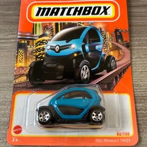 Matchbox Car 2022 Renault Twizy 82/100 MBX 70 Years Mattel New